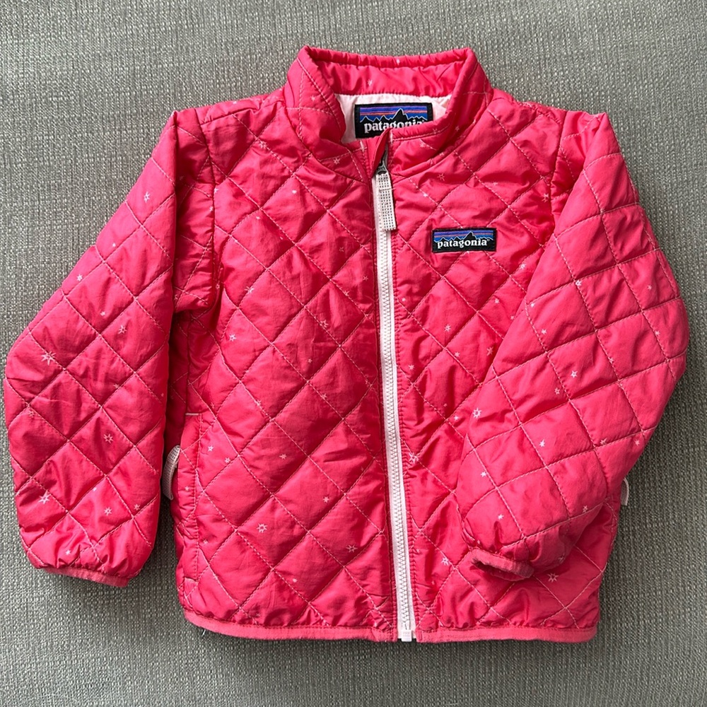 Patagonia - Pink Light Weight Puffy Coat